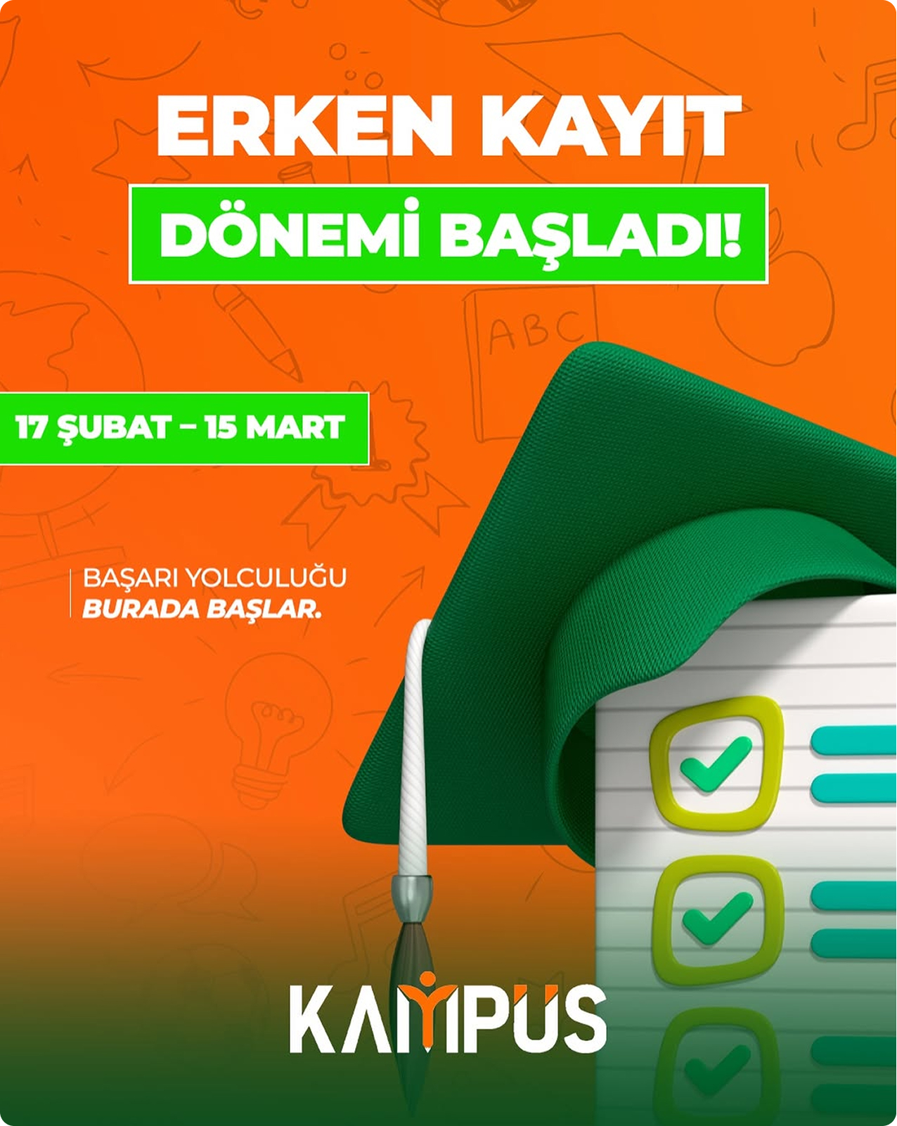 Erken Kayıt Dönemi Başladı ✨